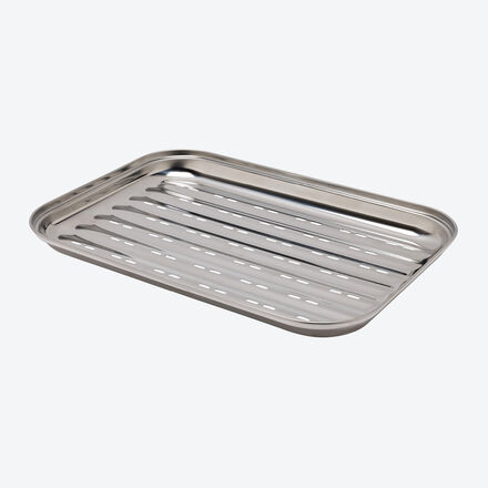 Produktbild fr 'Nachhaltige Alternative: Edelstahl-Grillschale'