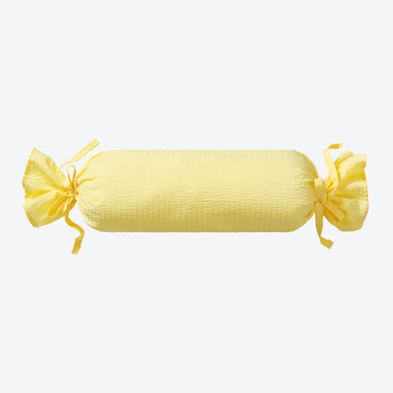 Produktbild fr 'Nackenrollenbezug fr warme Sommernchte: Federleichte Mako-Seersucker-Bettwsche'