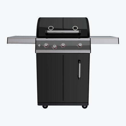 Produktbild fr 'Patentierter BBQ Gasgrill: Outdoor-Profikche im XL-Format'