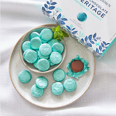 Produktbild f�r 'Pfefferminz-Fondants &ndash; dunkle Schokolade & Black Mitcham, 200 g'