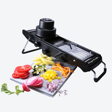 Produktbild fr 'Przise Profi-Mandoline fr Scheiben, Stifte, Wrfel und Rauten'
