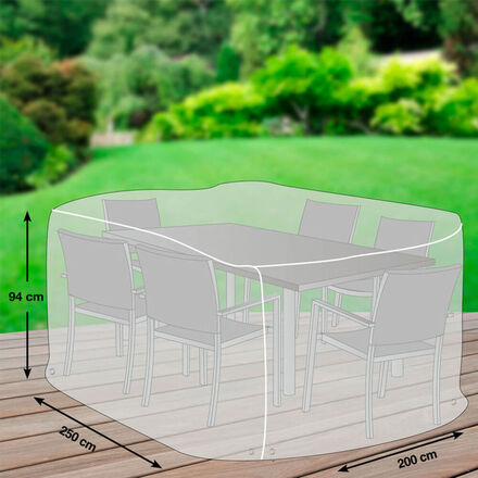 Produktbild fr 'Premium-Schutzhllen fr Outdoor-Sitzgruppen aus flexibler Ripstop-Kunstfaser'