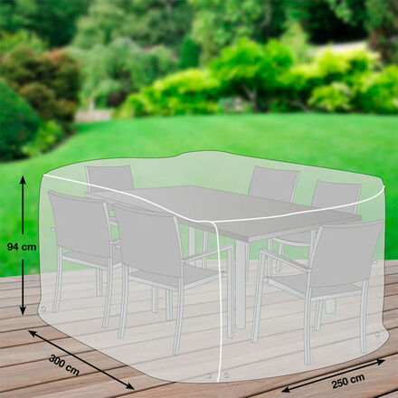 Produktbild fr 'Premium-Schutzhllen fr Outdoor-Sitzgruppen aus flexibler Ripstop-Kunstfaser'