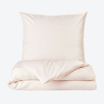 Produktbild fr 'Puristische Satin-Bettwsche im neutralen Hotel-Look'