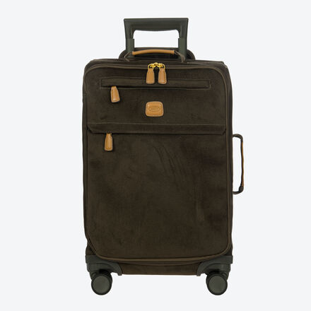 Produktbild fr 'Reisekoffer Life 88 l -  Wildleder-Optik, Olive, 48 x 26 x 77 cm (B/T/H)'
