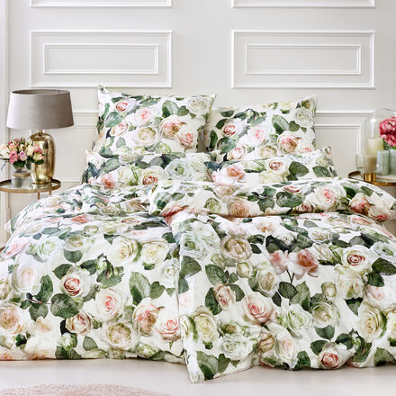 Produktbild fr 'Romantische Rosenbettwsche aus seidigem Baumwoll-Satin'
