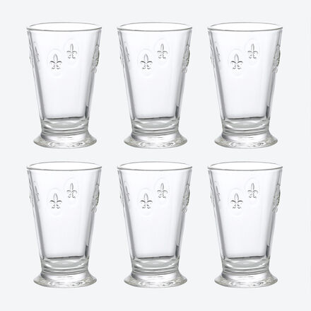 Produktbild fr 'Saft- und Wasserglas: Franzsische Lilienglser'