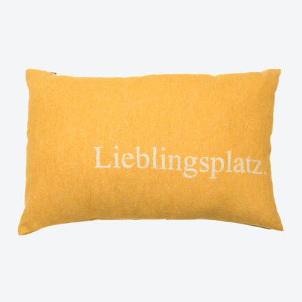 Produktbild fr 'Samtweiche Kissenhlle Lieblingsplatz'
