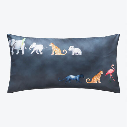Produktbild fr 'Satin-Kissenbezug Serengeti, 40/80 cm, 100 % feinster Baumwollsatin, 2 Farben'