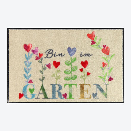 Produktbild fr 'Sauberlaufmatte Bin im Garten, Schmutzfnger, Schmutzfangmatte'