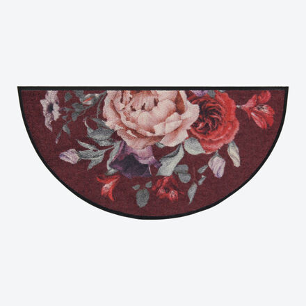 Produktbild fr 'Sauberlaufmatte mit ppigen Blumen'
