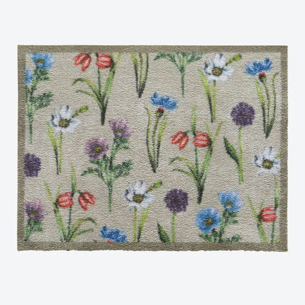 Produktbild fr 'Saugstarke Matte Flower Power  hlt 95 % Schmutz zurck'