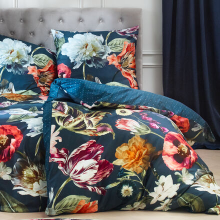 Produktbild fr 'Schicke Wende-Bettwsche auf dunklem Baumwoll-Satin'