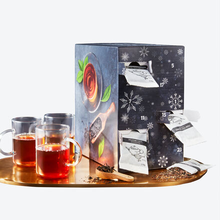 Produktbild fr 'Schwarztee-Adventskalender - 180 g'