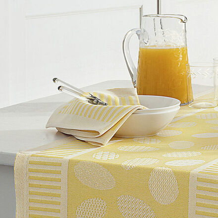 Produktbild f�r 'Servietten: Geschmackvolle Tischw�sche zeigt dezent gemusterte Ostereier'