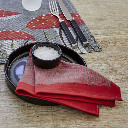 Produktbild f�r 'Servietten: Leuchtende Pilzmotive schm�cken den herbstlich gedeckten Tisch'