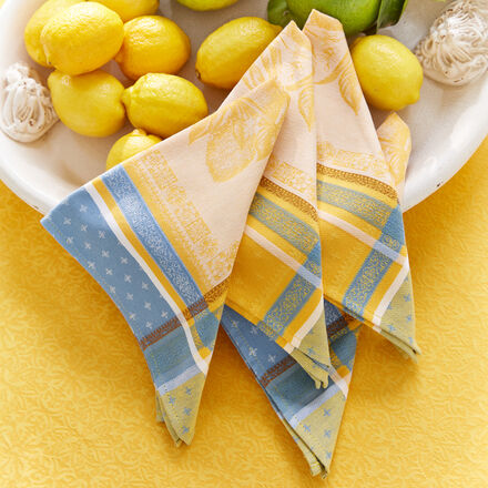 Produktbild f�r 'Serviettes � Soleil de Provence � - 50 x 50 cm, lot de 4'