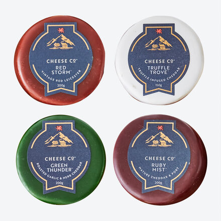 Produktbild fr 'Set: Hocharomatischer Cheddar aus Wales in vier kstlichen Sorten'