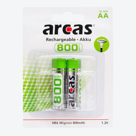 Produktbild fr 'Solar-Akku-Batterien fr Solar-Laterne 289G04 und 289G05'