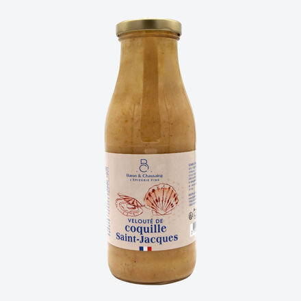 Produktbild fr 'Spezialitt der Bretagne: Jakobsmuschel-Velout, Suppe aus Frankreich, Fischsuppe'