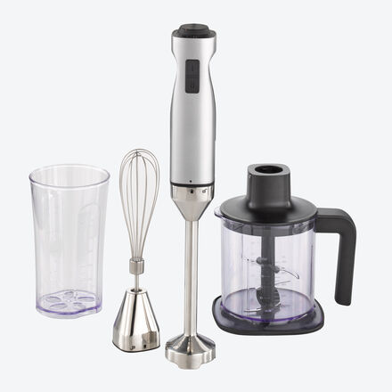 Produktbild fr 'Starker Vario-Prierstab mit Aufsatz-Mixer und Schneebesen'