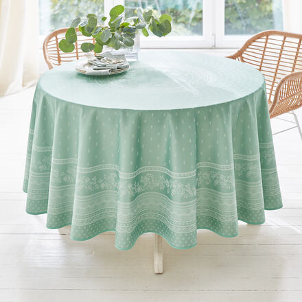 Produktbild f�r 'Tischdecke - Hochwertig jacquardgewebt statt bedruckt: Provenzalische Tischw�sche mit Fleckenschutz'