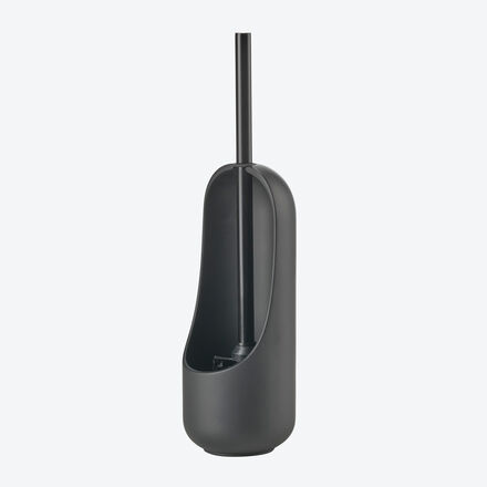 Produktbild f�r 'Toilettenb�rste, mit Aufbewahrung, minimalistisches Design, Beton - � 11,8/41 cm hoch'