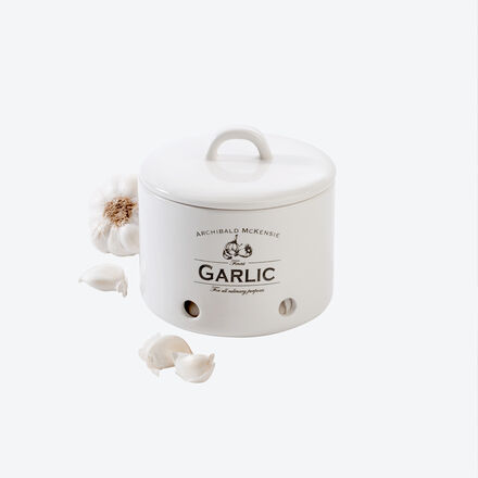 Produktbild fr 'Traditioneller englischer Cottage Vorratstopf hlt Knoblauch lnger frisch'