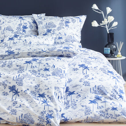 Produktbild fr 'Traumhafte Satin-Bettwsche - Hommage an Sommer in Italien'