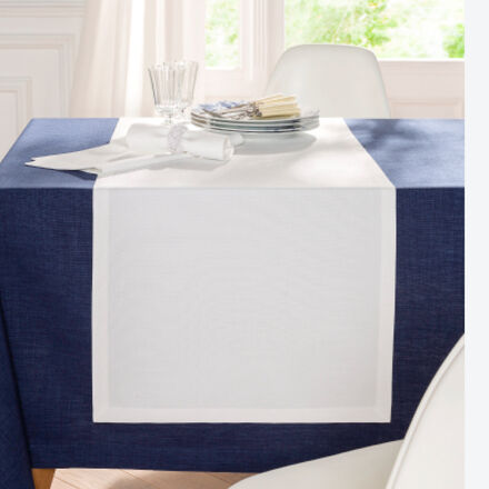 Produktbild f�r 'Unifarbene Basis-Tischl�ufer mit Fleckschutz'