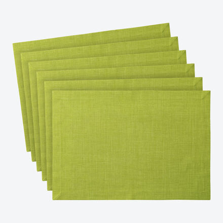 Produktbild fr 'Unifarbene Basis-Tischsets mit Fleckschutz'