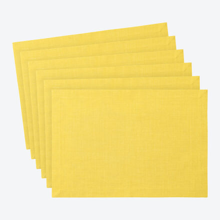 Produktbild f�r 'Unifarbene Basis-Tischsets mit Fleckschutz'