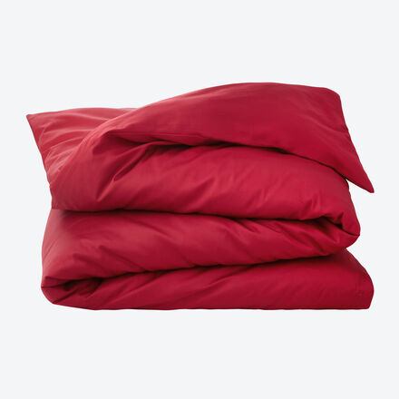 Produktbild fr 'Unifarbener Satin-Bettbezug von Bassetti'