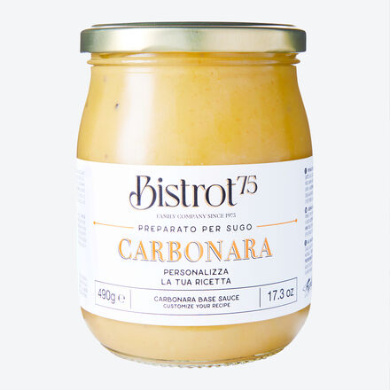 Produktbild fr 'Vegetarische Carbonara-Sauce nach traditionellem Originalrezept'