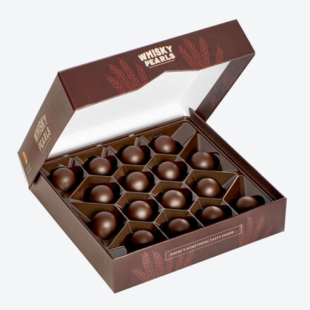 Produktbild fr 'Vollmundiger Whisky in feinster Zartbitter-Schokoladen-Praline'