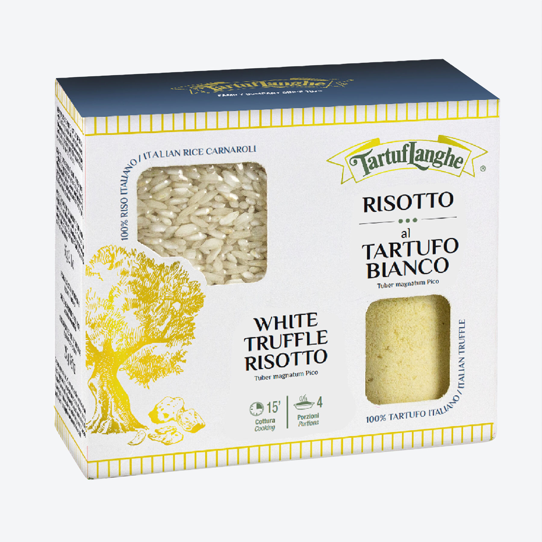 Weißes Trüffel-Risotto-Set - 250 g Carnaroli-Reis + 60 g Gewürz ...