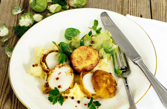 Rezept gebackene Jakobsmuscheln