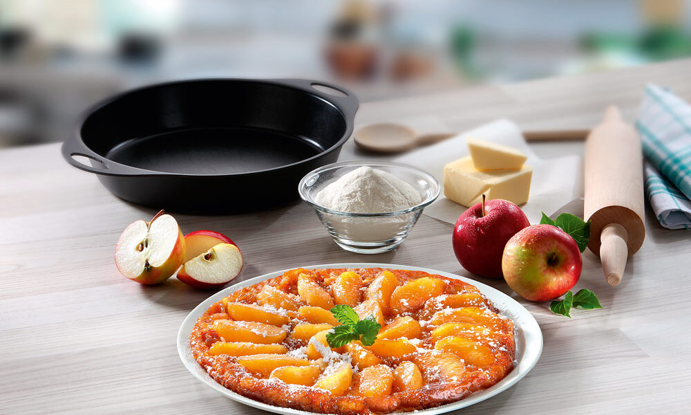 Klassische Tarte Tatin Apfeltarte