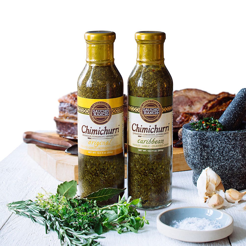 Chimichurri klassisch und carribean, 2 Stück