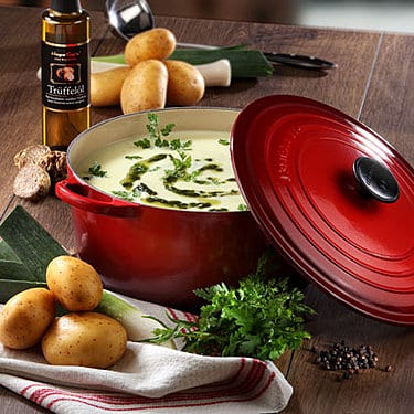Trüffel-Kräuteröl Kartoffelsüppchen
