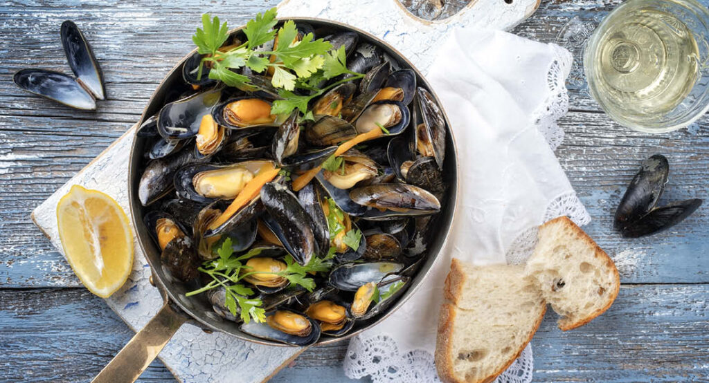 Plat de moules